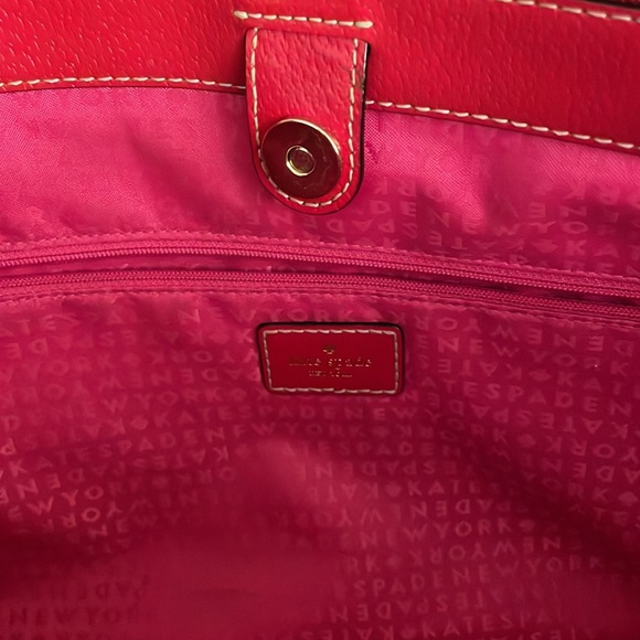 Kate spade red laptop bag large - Picture 6 of 8